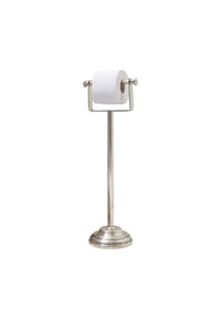 LOBERON Toilettenpapierhalter Corinne silber - Badzubehör - silber