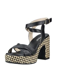 NeroGiardini - Leder Sandalen - Schwarz