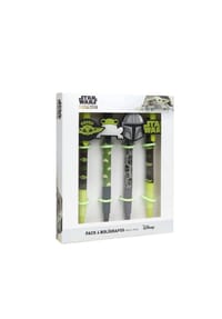 COFI - Star Wars Grogu Kugelschreiber – Schreibset für Schule & Büro (4 Stk.) - Grün 13.5 X 19.0 X 2.0 CM