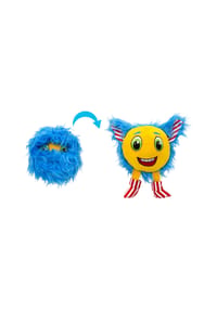 Simba - Kuscheltier Furlocks große Plüschmonster Ulli, Blau, Stoff, 20 cm - mehrfarbig