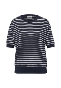Street One - Pullover, Rippbündchen, für Damen - 27502 NAVY