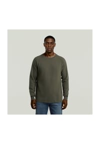 G-STAR RAW - Langarmshirt, Rippbündchen, für Herren - 1260  GS GREY