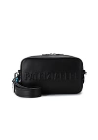 PATRIZIA PEPE - Umhängetasche Leder 24 cm - nero