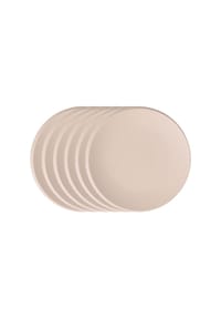 Villeroy & Boch Frühstücksteller NewMoon ø 24 cm 6er Set beige - NEWMOON - beige