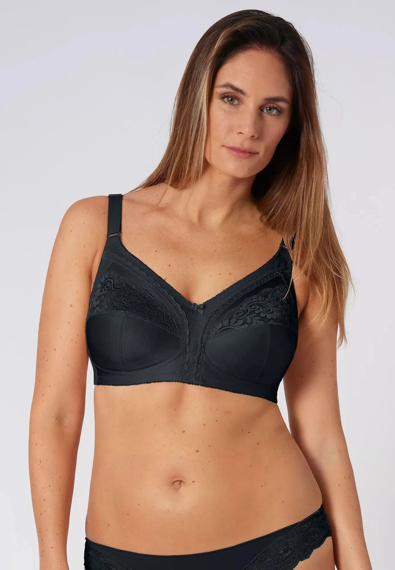 Triumph Claudette 104 Bh, BüGellos, Spitze, Schleife, FüR Damen, Schwarz, 95C