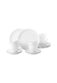 Seltmann Weiden Kaffee-Service, 18-teilig - LIBERTY - WEISS