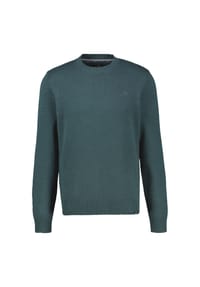 LERROS - Sportiver Strickpullover aus bequemer, weicher Baumwolle - CEDAR GREEN