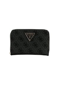GUESS - Geldbeutel Laurel SLG Medium Zip Around Wallet - schwarz