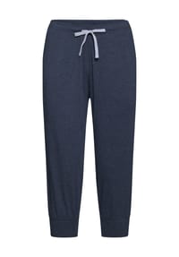 DESIRéE - Schlafanzug-Hose "Yolo", 3/4-Länge, meliertes Design, für Damen - MARINE MELANGE