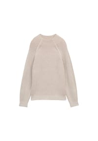 TOM TAILOR - Pullover, Rippstruktur, für Damen - 38704  SOFT TAUPE