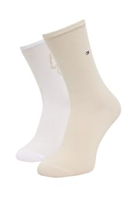 TOMMY HILFIGER - Socken, 2er-Pack, für Damen - 001 WHITE