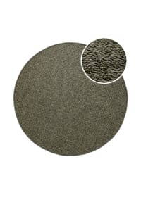 WECONhome - Teppich Miami South Beach - waschbar bis 30°C - grau oliv