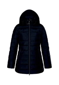 BETTY BARCLAY - Steppjacke mit abnehmbarer Kapuze - Dunkelblau