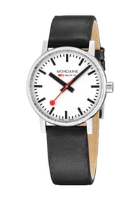 MONDAINE® - Armbanduhr "Swiss Railways Evo2" MSE.35110.LBV - SCHWARZ