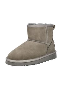 MUSTANG® - Veloursleder Stiefelette - Cognac