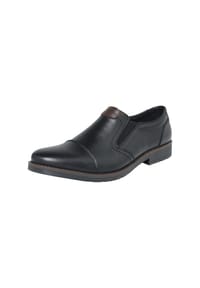rieker - Slipper, Glattleder, für Herren - NERO/KASTANIE