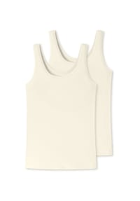 SCHIESSER - Trägertop Uncover - off-white