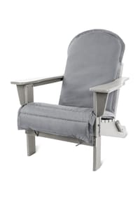 Aspero® - Gartenstuhl Adirondack mit Auflage - Bordeaux