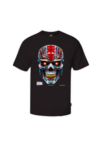 OLDSKULL - T-Shirt Xtreme Vivid Skull mit coolem Print - Black