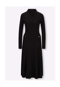 heine - Strickkleid - dunkelrot