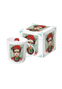 ppd - Henkelbecher Frida: Memory the Heart, in Geschenkbox, 350 ml - Mehrfarbig