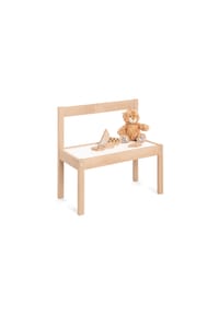Pinolino® - Kinderbank 'Olaf' - natur/weiß