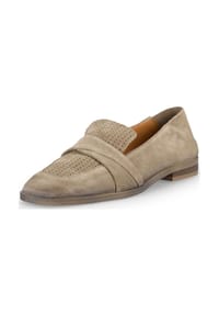Felmini - Leder Slipper - Braun/Grau