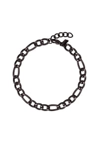 heideman - Panzerarmband für Männer Janus schwarz farben - schwarz