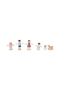 Pinolino® - Puppenfamilie für Puppenhaus 'Linos', 6-tlg. - 