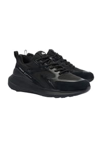 LACOSTE - Sneaker, Zuglasche, Leder, für Herren - SCHWARZ