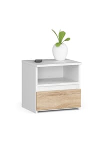 Akord - Nachttisch CL1 mit 1 Schublade und 1 Einlegeboden - artisan-eiche