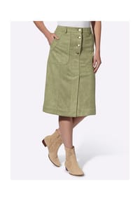 Witt - Lederimitat-Rock - beige