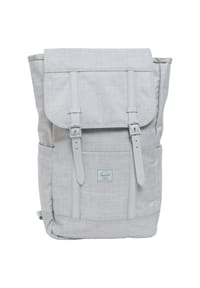 Herschel RETREAT - Daypack, Label, Schnalle - GREY CROSSHA 07318