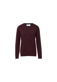 s.Oliver - Strickpullover, Rundhals-Ausschnitt, Logo-Stickerei, für Herren - BLACK/GREY