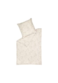 SPORTALM - Satin Bettwäsche PALMS - Beige