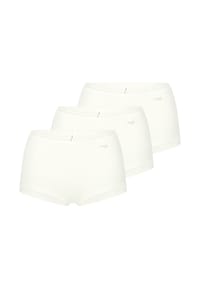 sloggi - Go Crush Pantys, 3er-Pack, Spitzen-Bordüre, für Damen - 00GZ SILK WHITE