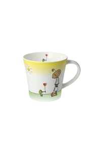 Goebel Coffee-/Tea Mug Der kleine Yogi  Glücklich - Der kleine Yogi - Bunt