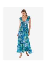 GOLDENBAY - Maxikleid Women's Dress - Blue