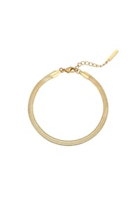 EAST / SIDE - Damen Armband aus Edelstahl in gelbgold - gelbgold