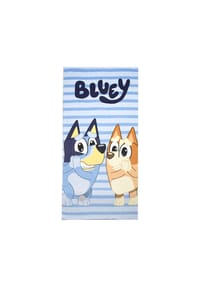 COFI - Bluey Strandtuch Handtuch für Kinder aus Polyester 140x70 cm - blau 35x20x4 cm