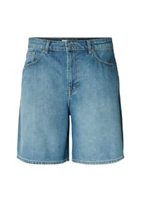 SELECTED - Jeans-Bermudas, 5-Pocket, für Herren - 182291 BLUE DENIM
