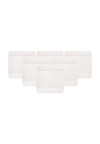 Villeroy & Boch Speiseteller quadratisch Manufacture Rock Blanc 28 x 28 cm 6er Set weiß - MANUFACTURE ROCK - weiß