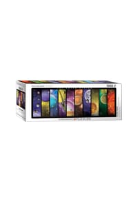 eurographics - Puzzle The Solar System, 1000 Teile Panorama, 33 x 99 cm - 