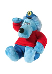 Kuschelwuschel - 798670 KÄPTN BLAUBÄR 25 cm - blau