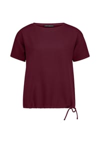 BETTY BARCLAY - T-Shirt, Tunnelzug, für Damen - 4697 MAROON BANNER
