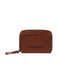 SPIKES & SPARROW® - Geldbörse Echt Leder - cognac