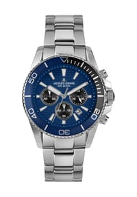 JACQUES LEMANS LIVERPOOL DIVER - Herren Chronograph "1-2206" - BLAU