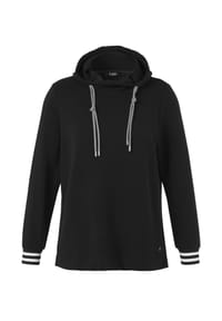 frapp - Sweatshirt Große Größen - black / offwhite