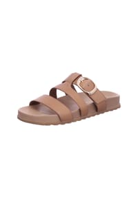 paul green - Pantolette, Leder, für Damen - BRAUN