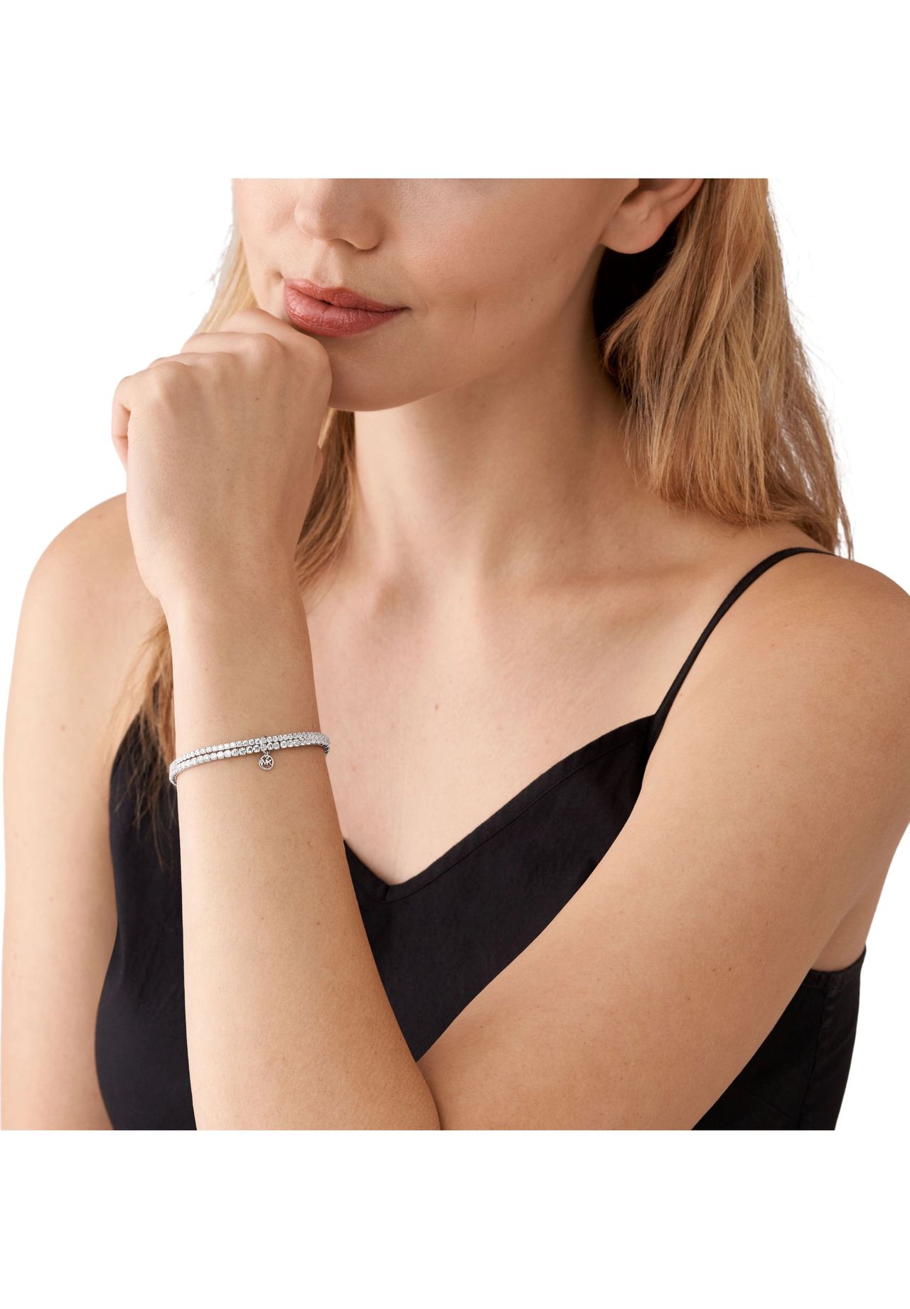 Michael Kors Damen Armreif, Silber